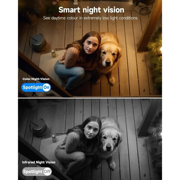 Security Cameras Wireless Outdoor 2K 2.4GHZ WiFi Battery Powered Security Cam - Picture 9 of 11